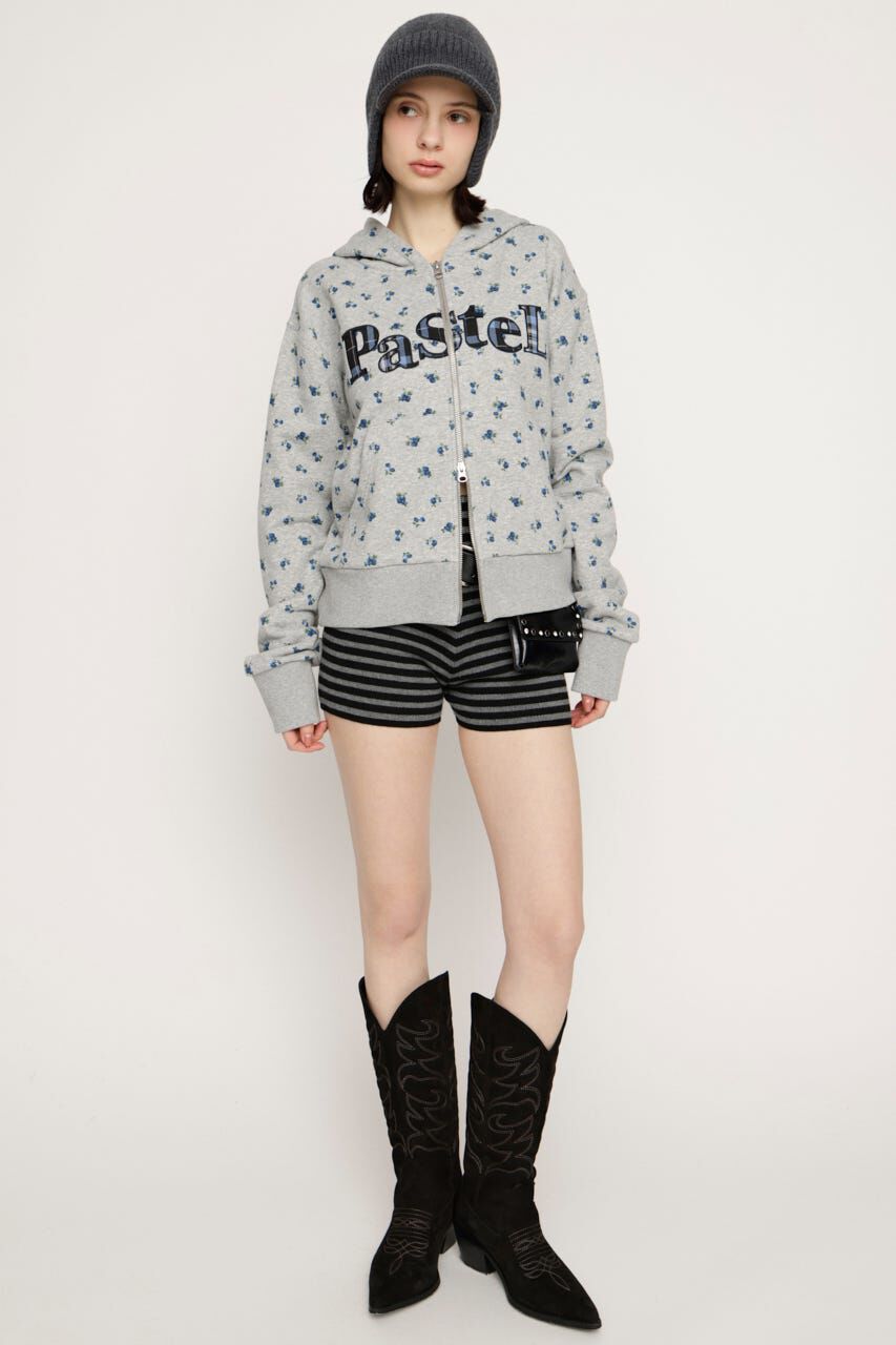 SLY「FLOWER CUT HOODIE」|パーカー|
