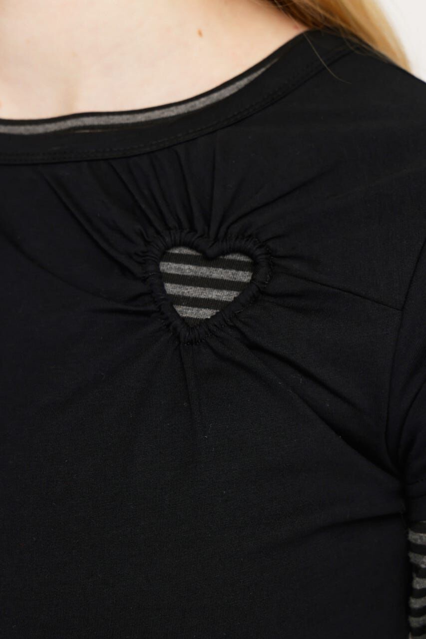 SLY「HEART HOLE 2P トップス」|Tシャツ・カットソー|