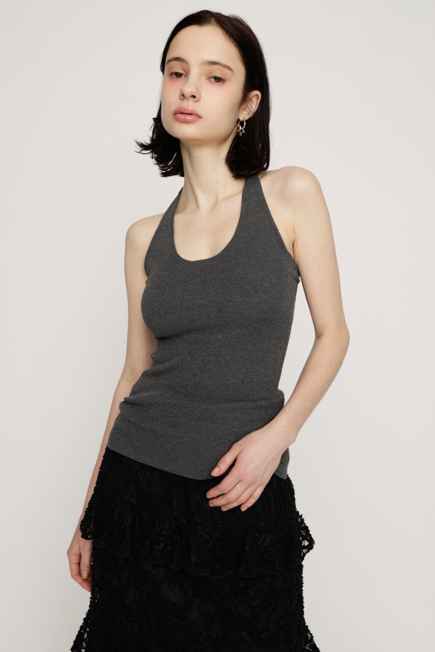 SLY「HALTER NECK CUP IN キャミソール」|キャミソール|T.GRY