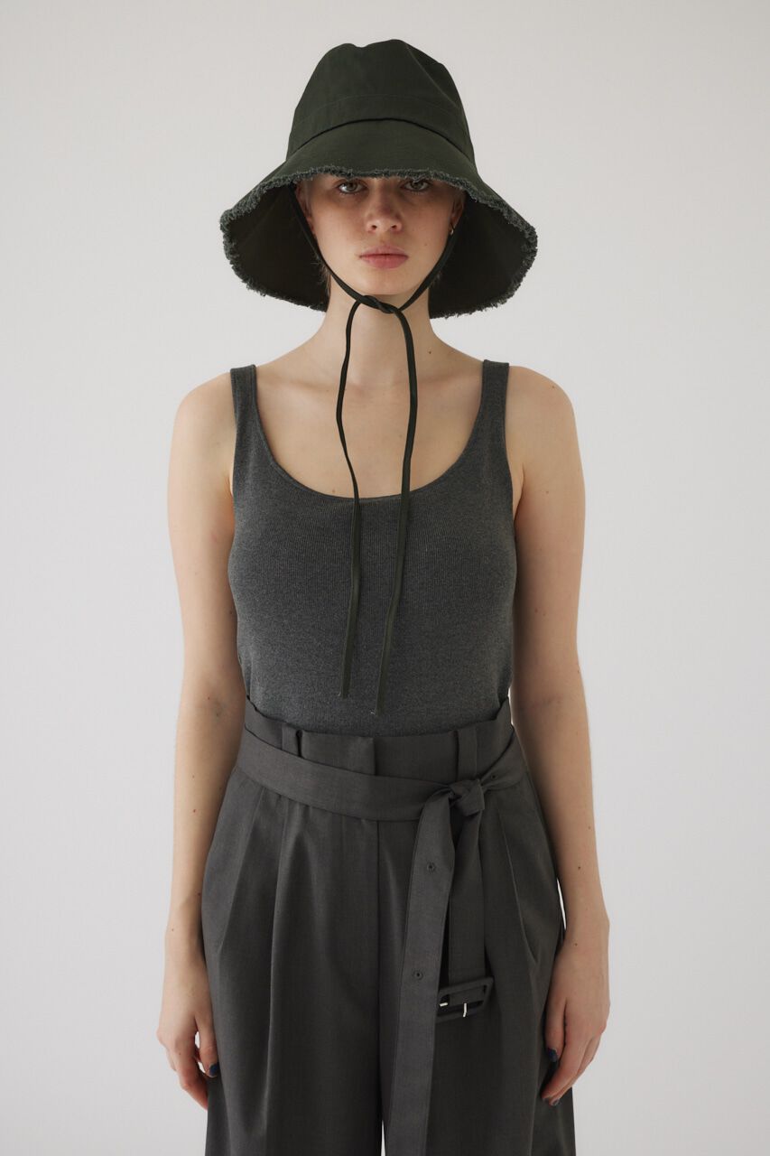 RIM.ARK 「Oval line padset tank」|タンクトップ|