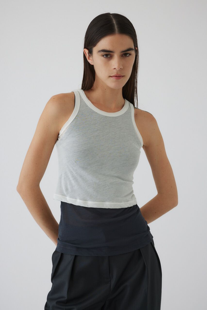RIM.ARK 「Gauze tank」|タンクトップ|