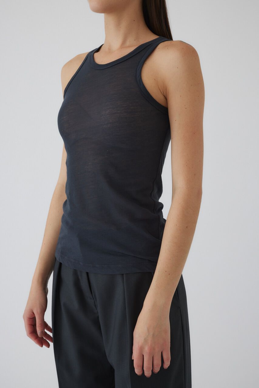 RIM.ARK 「Gauze tank」|タンクトップ|GRY