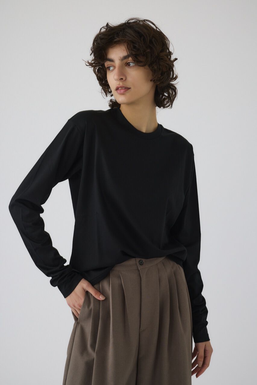 RIM.ARK 「Basic long sleeve cut tops」|Tシャツ・カットソー|BLK