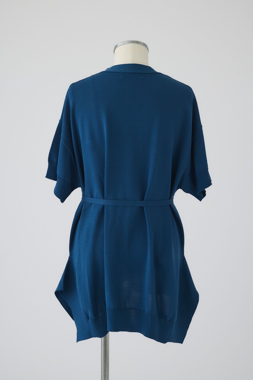 RIM.ARK 「Hem design wide knit CD」|カーディガン|