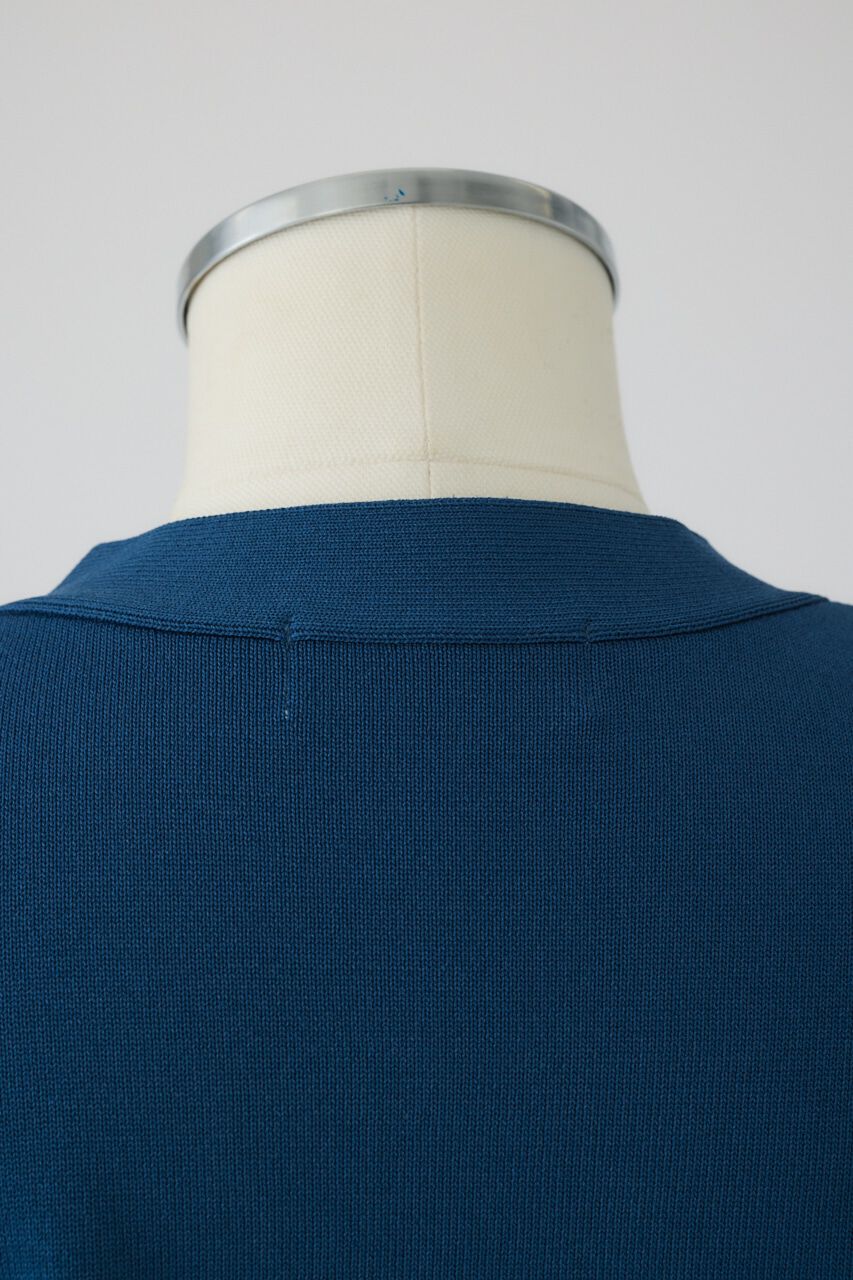 RIM.ARK 「Hem design wide knit CD」|カーディガン|