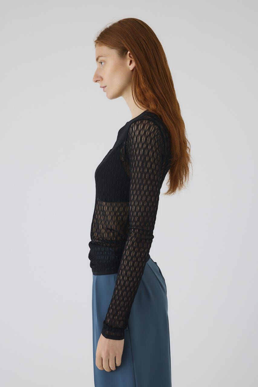 RIM.ARK 「Lace knitting tops」|ニット・セーター|
