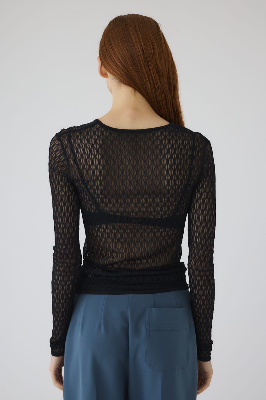 RIM.ARK 「Lace knitting tops」|ニット・セーター|