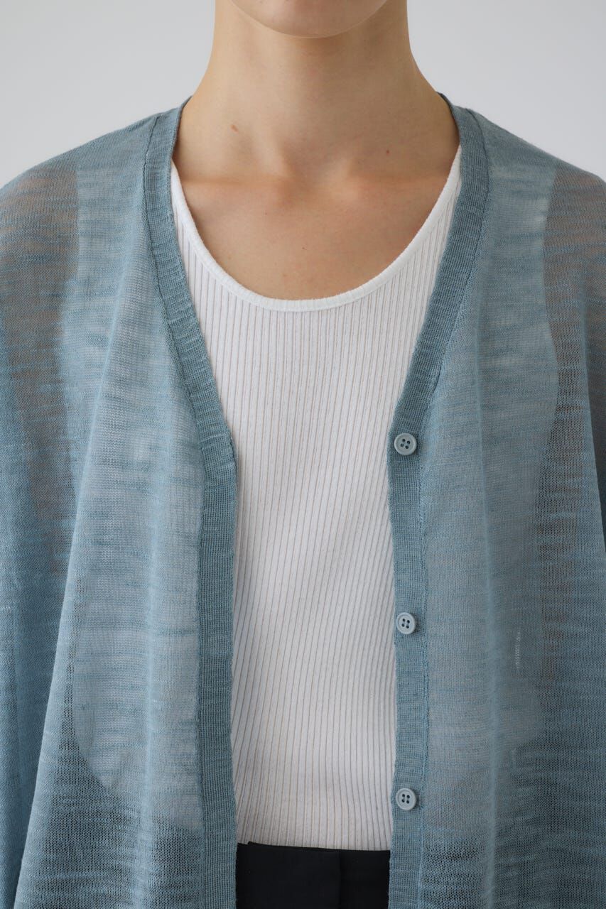 RIM.ARK 「Dry touch summer knit C/D」|カーディガン|