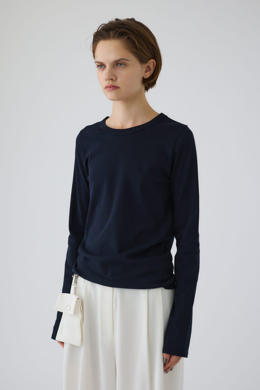 RIM.ARK 「High gauge cotton long T/SH」|Tシャツ・カットソー|NVY