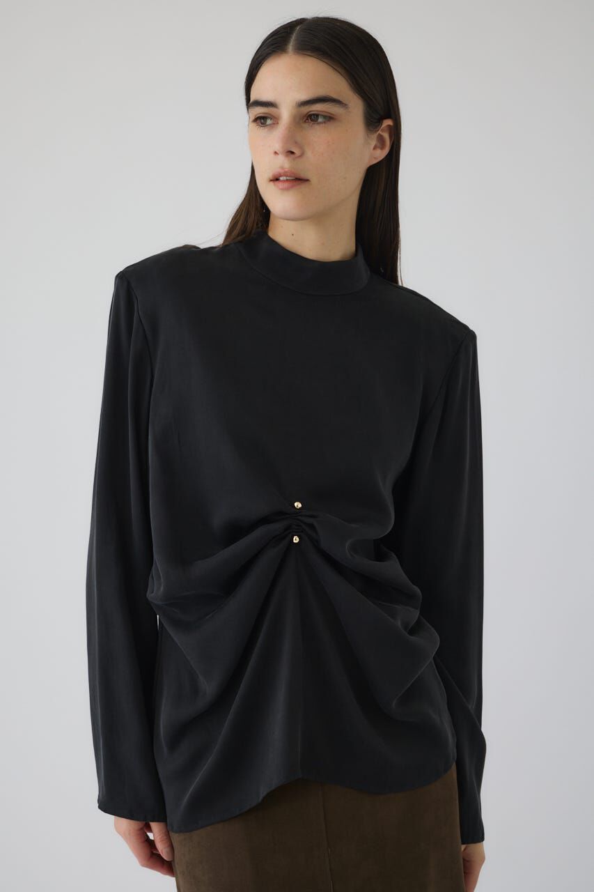 RIM.ARK 「Gathered paded tops」|シャツ・ブラウス|