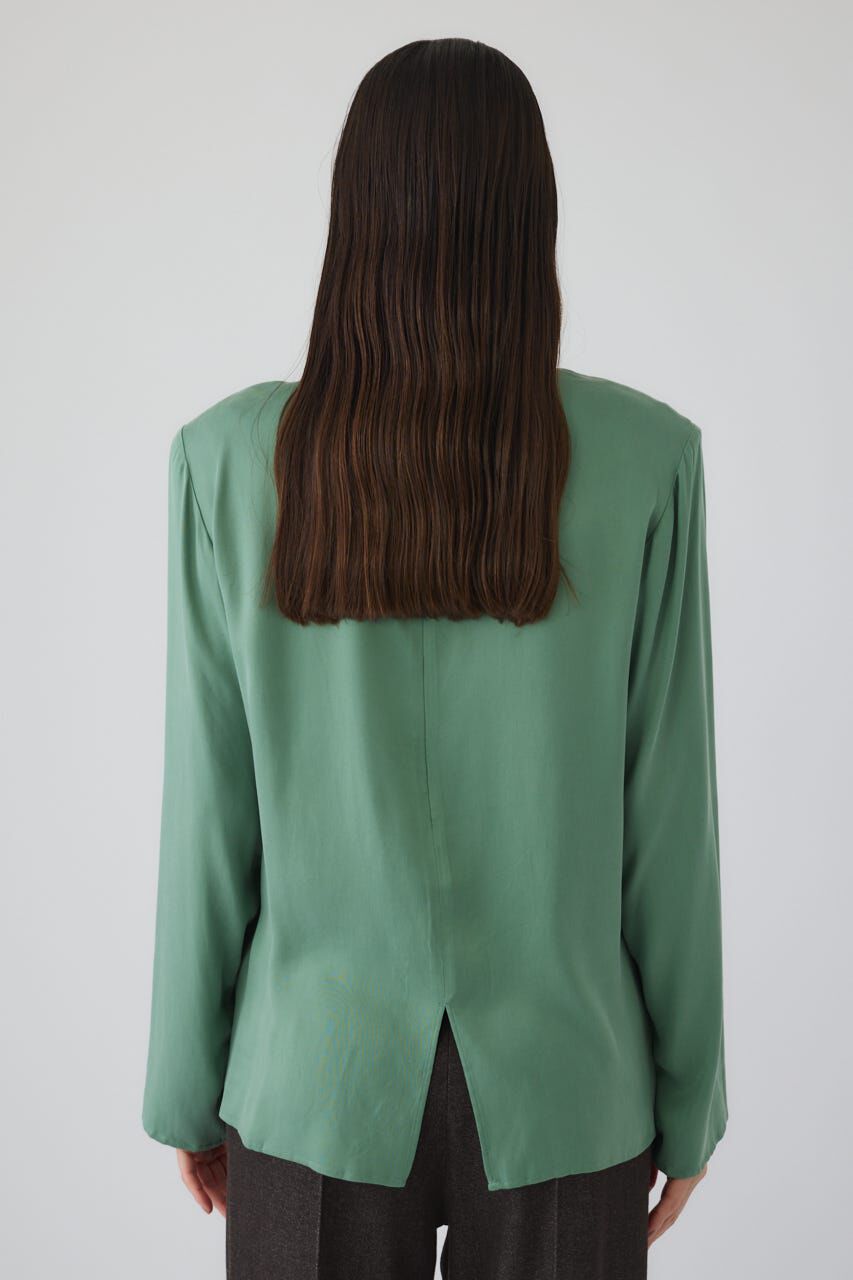 RIM.ARK 「Gathered paded tops」|シャツ・ブラウス|