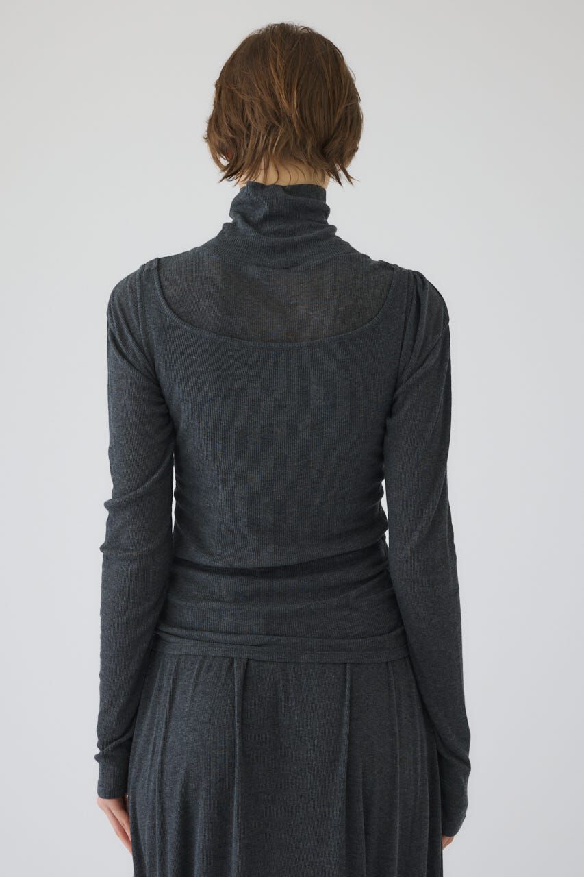 RIM.ARK 「Fluffy touch jersey set tops」|Tシャツ・カットソー|