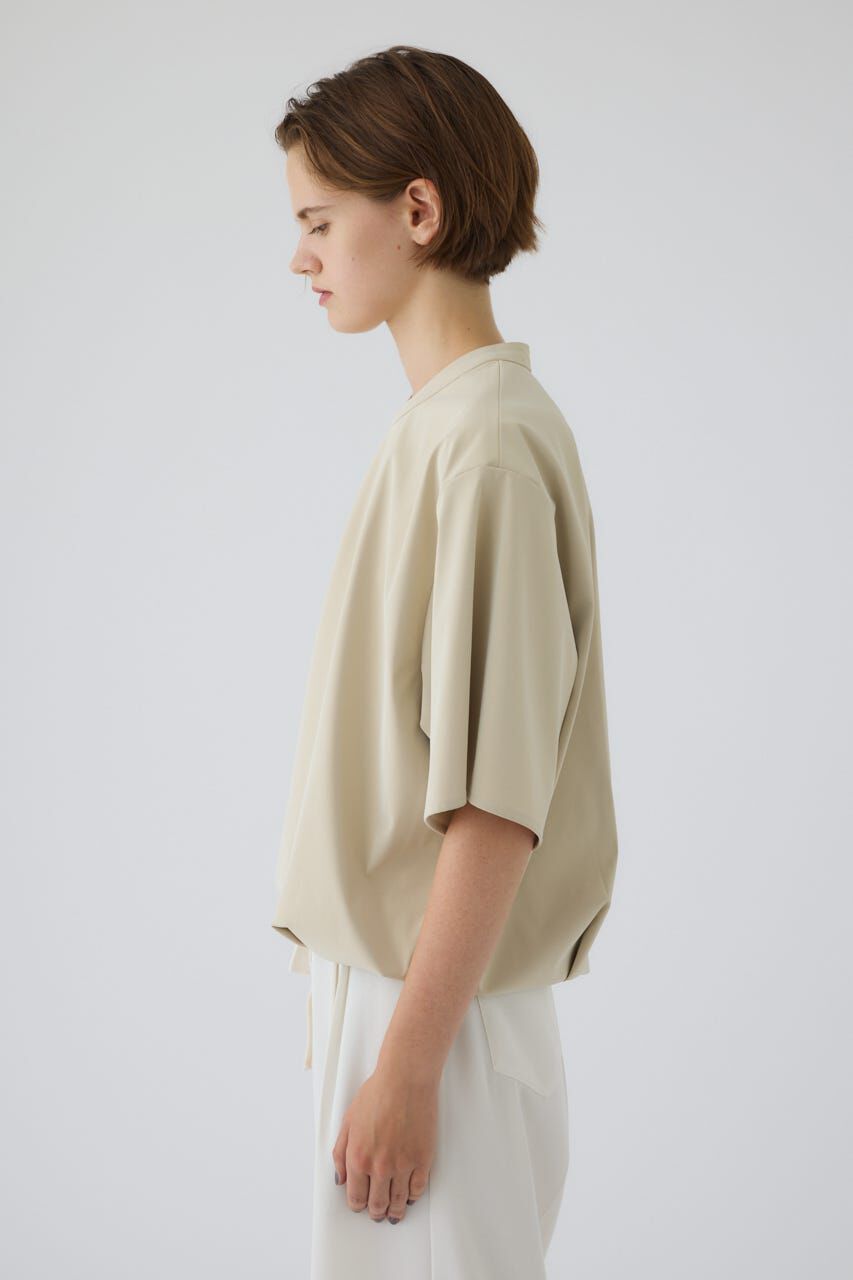 RIM.ARK 「Shimmer asymmetry tops」|シャツ・ブラウス|