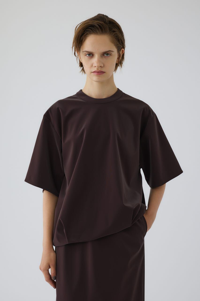 RIM.ARK 「Shimmer asymmetry tops」|シャツ・ブラウス|