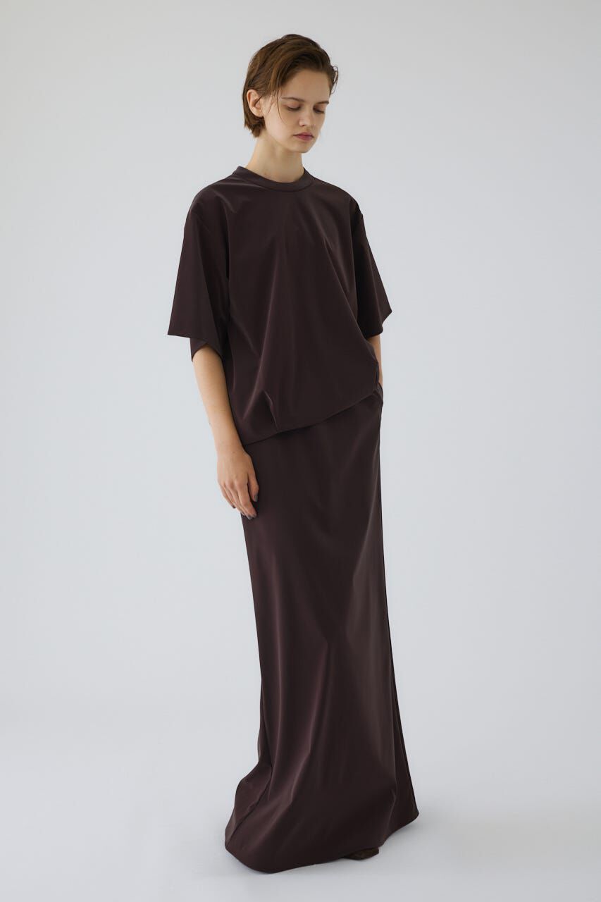 RIM.ARK 「Shimmer asymmetry tops」|シャツ・ブラウス|