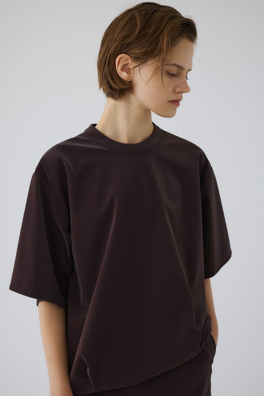 RIM.ARK 「Shimmer asymmetry tops」|シャツ・ブラウス|