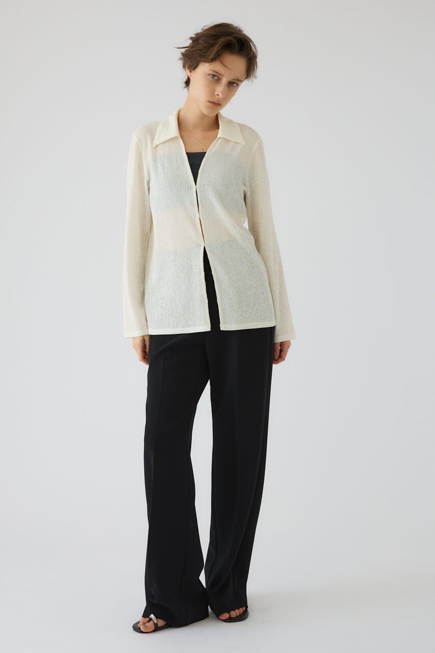 RIM.ARK 「Sheer lace hook tops」|シャツ・ブラウス|