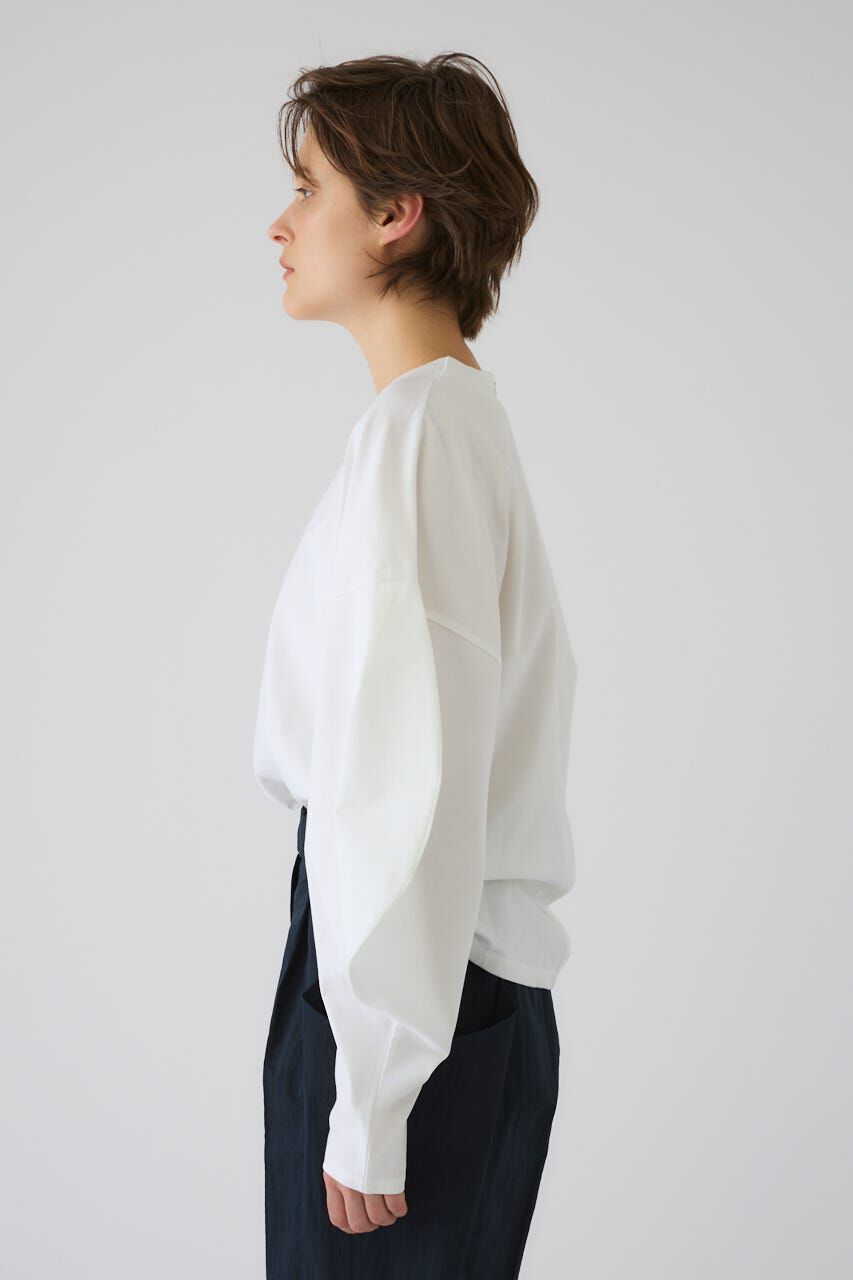 RIM.ARK 「Curved line cotton tops」|Tシャツ・カットソー|