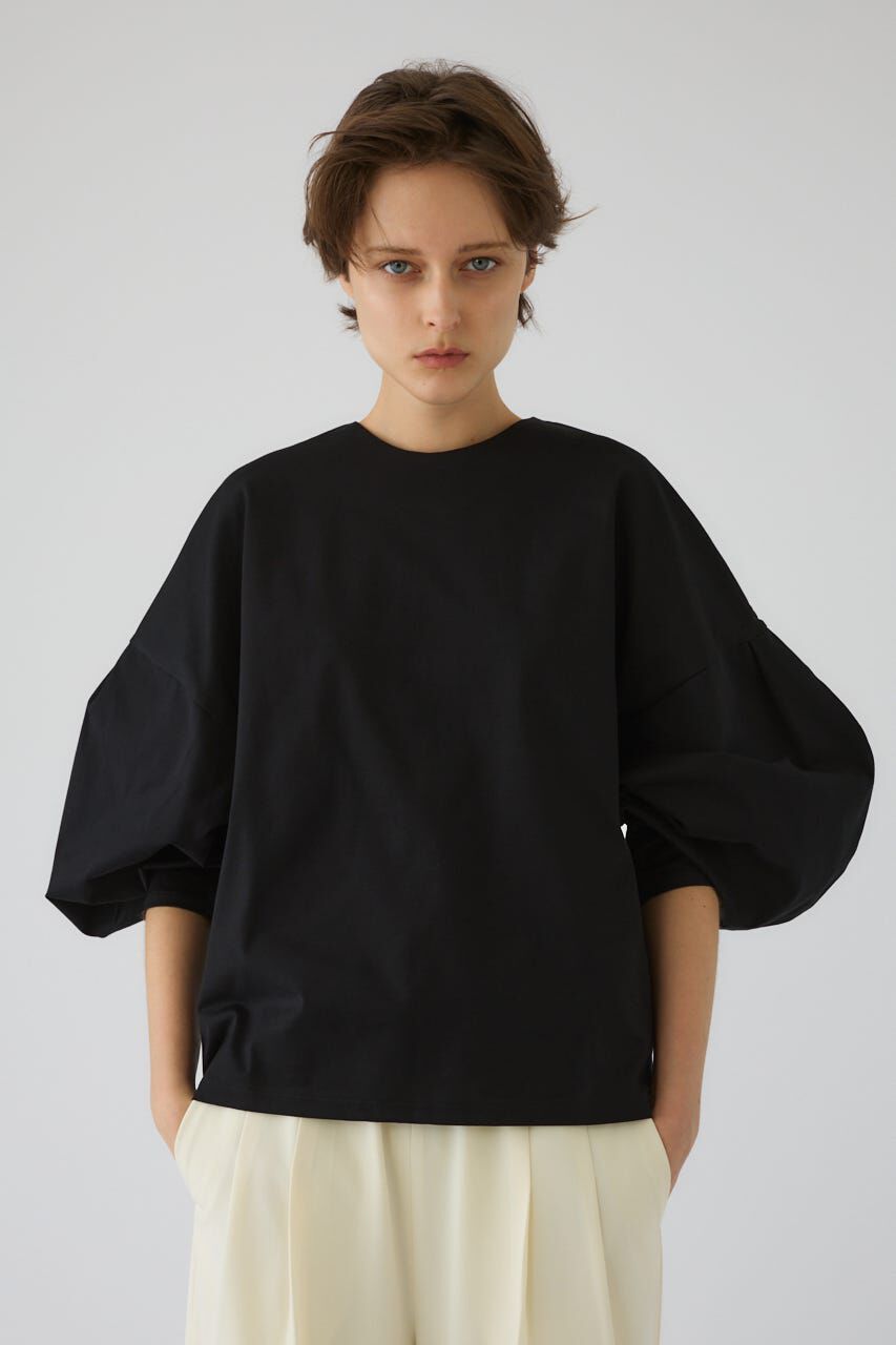 RIM.ARK 「Curved line cotton tops」|Tシャツ・カットソー|