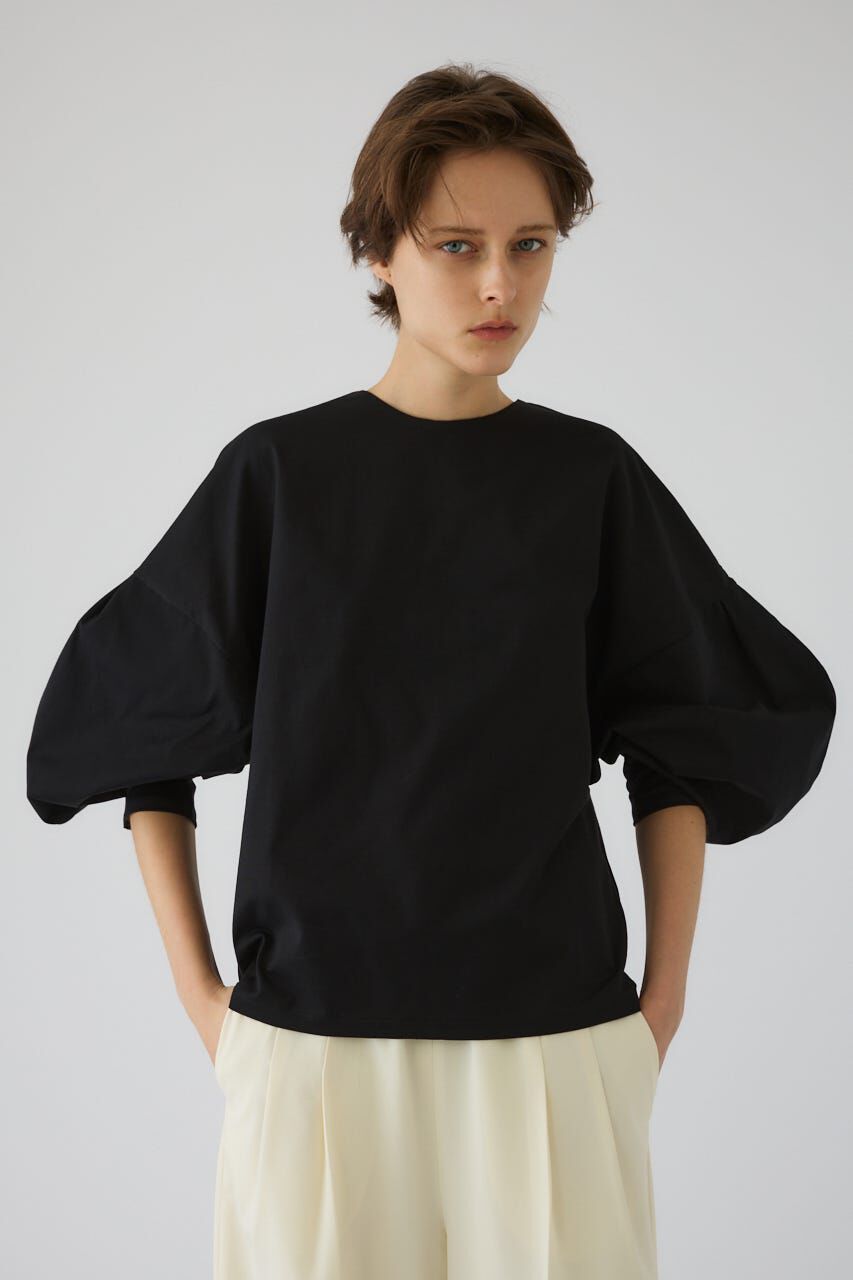 RIM.ARK 「Curved line cotton tops」|Tシャツ・カットソー|