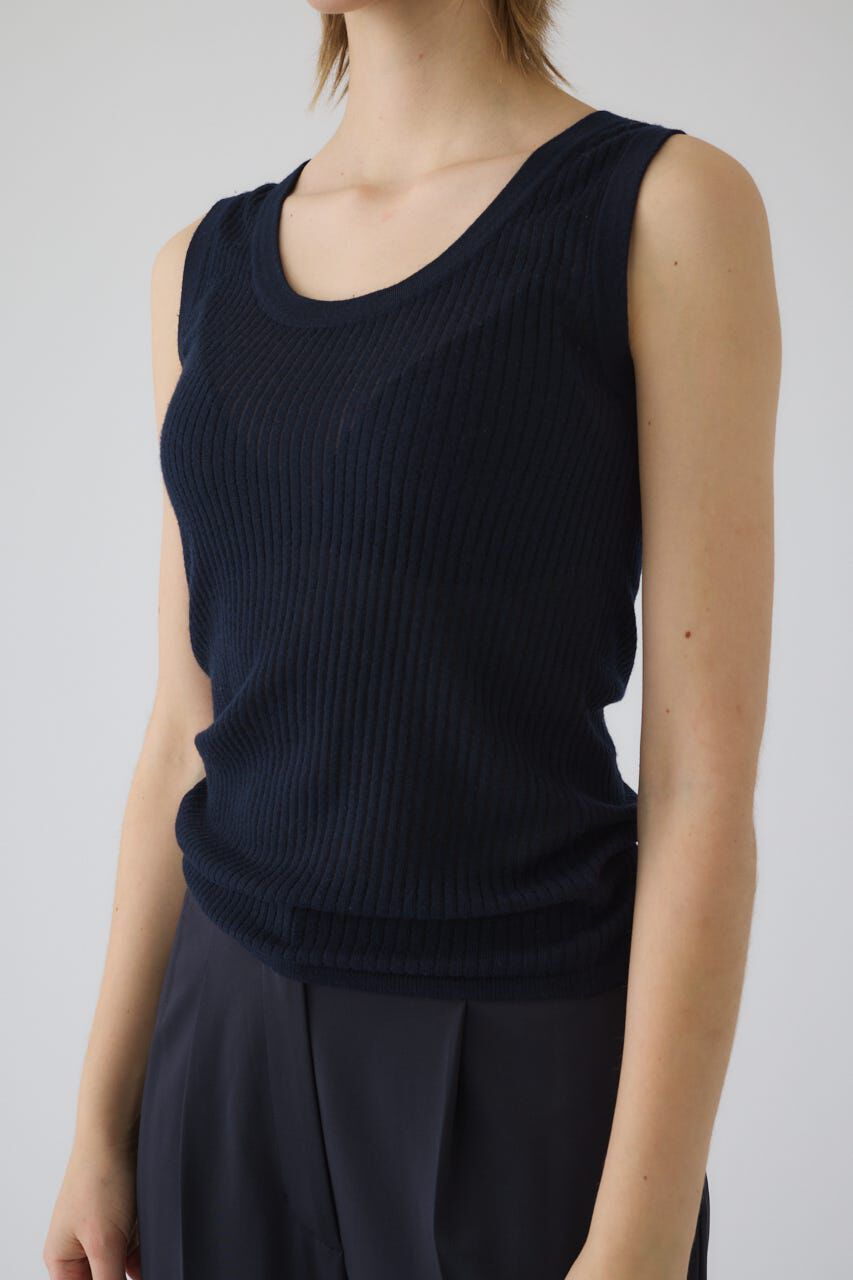 RIM.ARK 「Needle knit tank top」|タンクトップ|