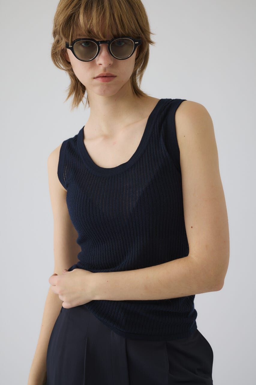 RIM.ARK 「Needle knit tank top」|タンクトップ|