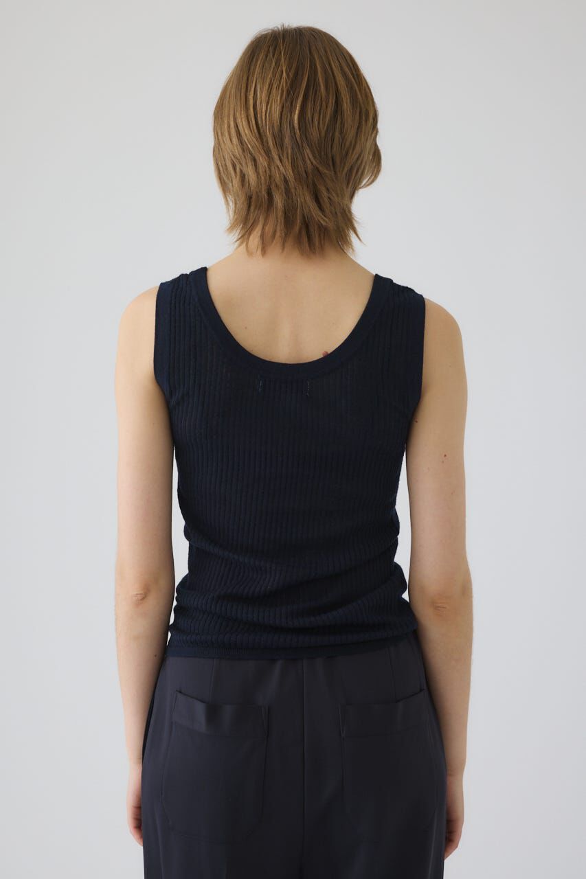 RIM.ARK 「Needle knit tank top」|タンクトップ|