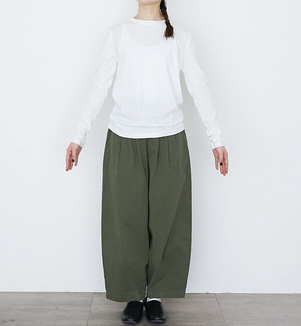 オローネ「マイアンダーカットソー」|Tシャツ・カットソー|