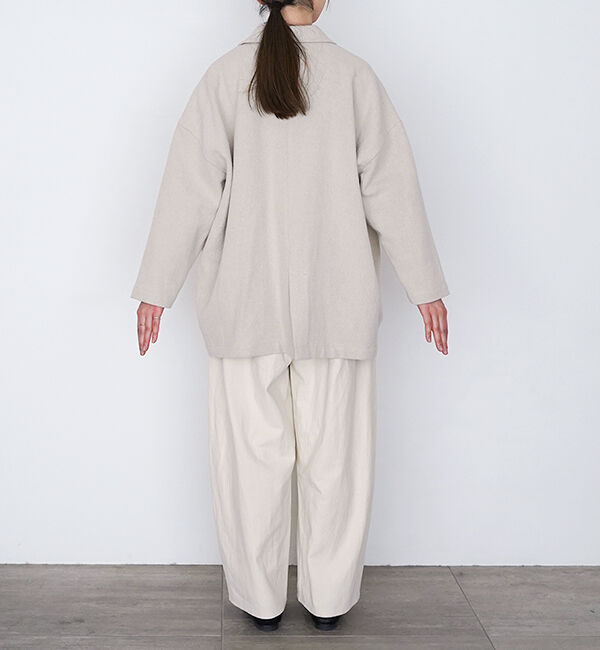 休日と詩「Tomorrow's Clouds」|ステンカラーコート|