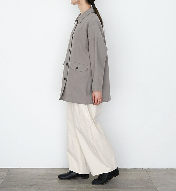 休日と詩「Tomorrow's Clouds」|ステンカラーコート|