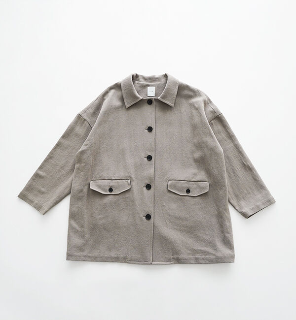 休日と詩「Tomorrow's Clouds」|ステンカラーコート|