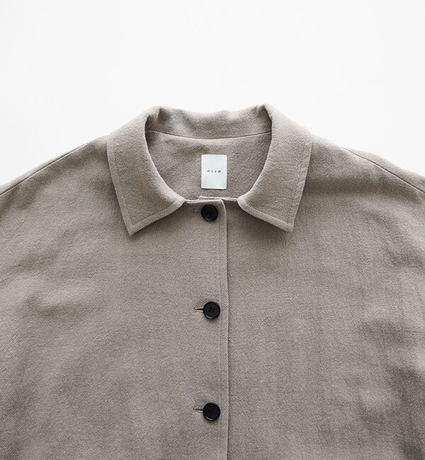 休日と詩「Tomorrow's Clouds」|ステンカラーコート|