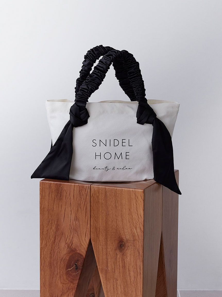 SNIDEL HOME「オーガニックキャンバストート -SMALL-」|トートバッグ|BLK