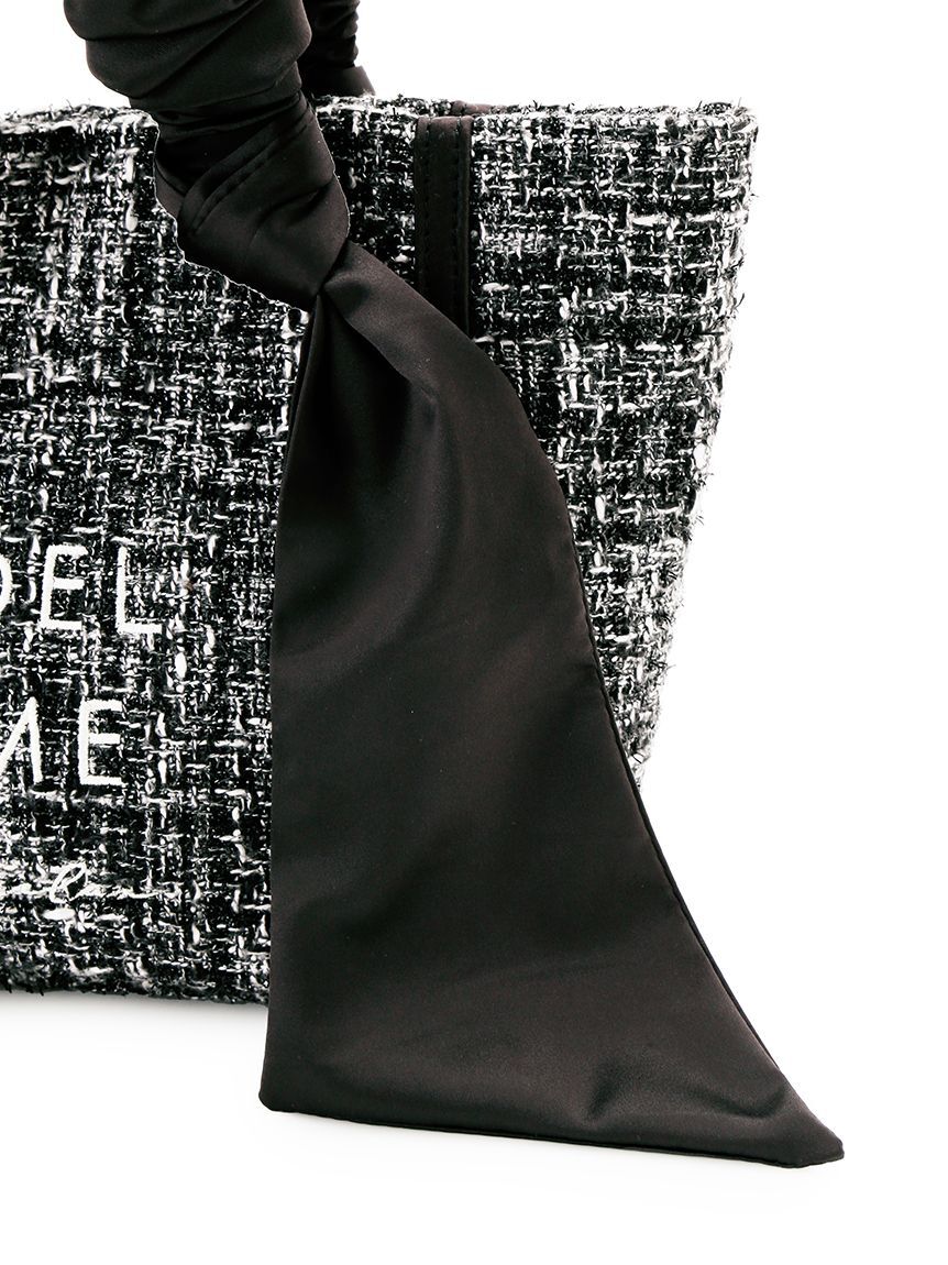 SNIDEL HOME「ツイードリボンバッグ」|ハンドバッグ|