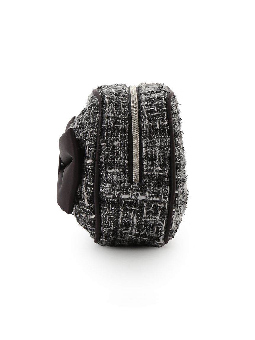 SNIDEL HOME「ツイードリボンポーチ」|ポーチ|