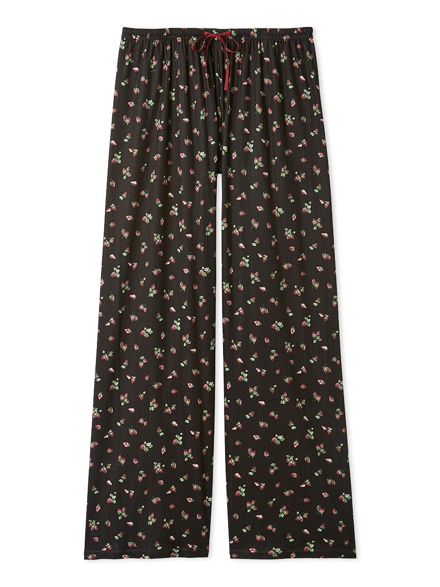 SNIDEL HOME「ストロベリーアイレットロングパンツ」|ルームウェア|
