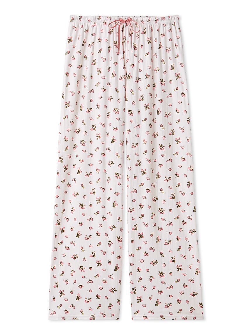 SNIDEL HOME「ストロベリーアイレットロングパンツ」|ルームウェア|