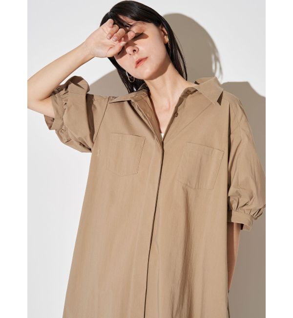 ELENDEEK「RELAXY SHIRT OP」|ワンピース|