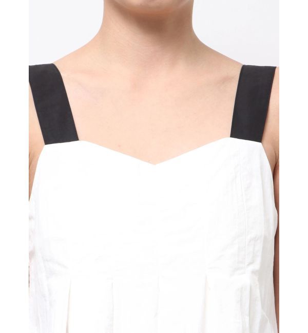 ELENDEEK「BICOLOR STRAP OP」|ワンピース|