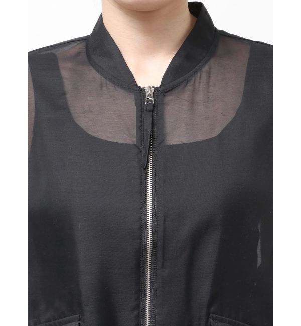 ELENDEEK「BACK TUCK SHEER BZ」|ブルゾン・スタジャン|