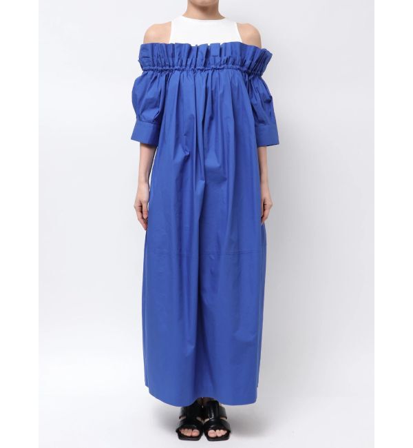 ELENDEEK「COCOON OFF-SHOULDER OP」|ワンピース|