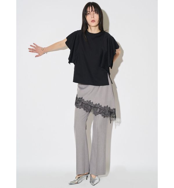 ELENDEEK「LACE TRIM SKLAYERED PT」|その他|