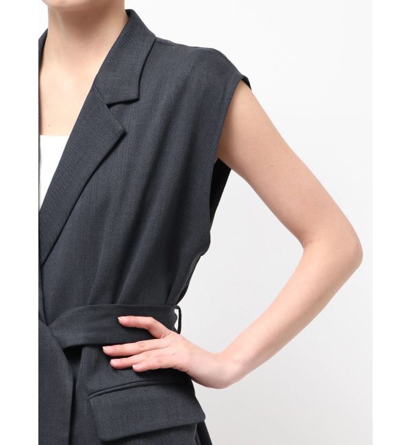 ELENDEEK「BELTED TAILORED GILET」|その他|