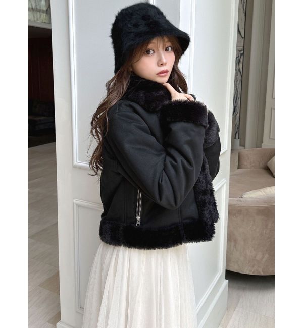 RESEXXY「ファーバケットハット」|ハット|