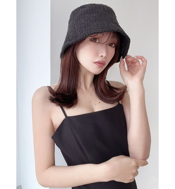 RESEXXY「ツイードバケットハット」|ハット|