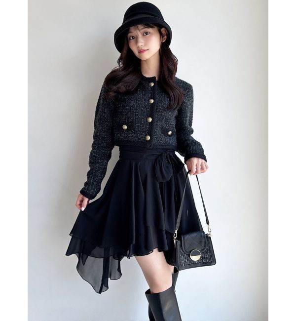 RESEXXY「リボンクロッシェハット」|ハット|