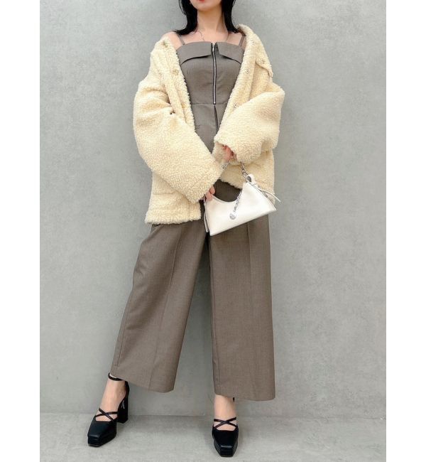 dazzlin「ボアフレンチブルゾン」|ブルゾン・スタジャン|