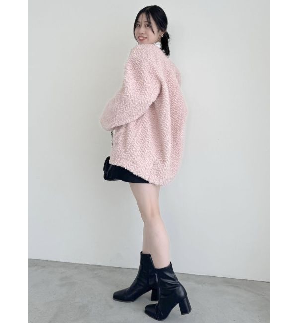 dazzlin「ボアフレンチブルゾン」|ブルゾン・スタジャン|