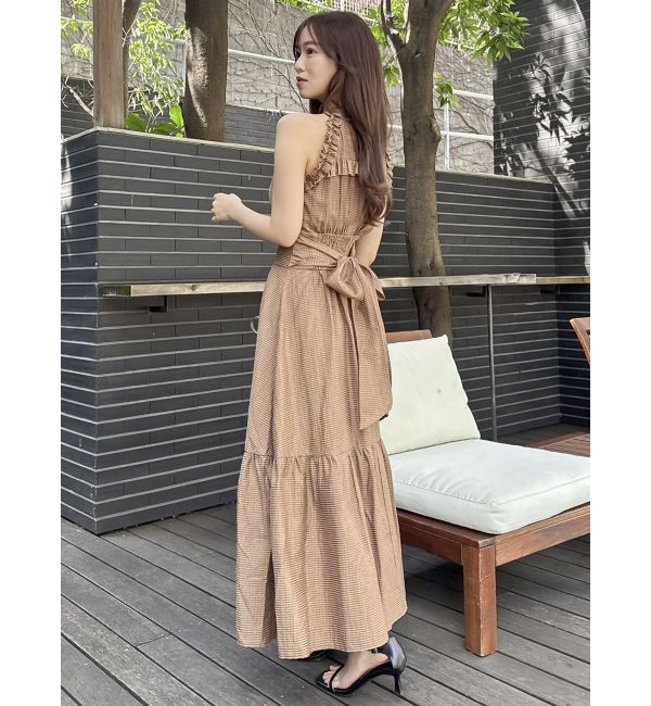 dazzlin「【再生産】アメスリフリルシェイプワンピース」|ワンピース|