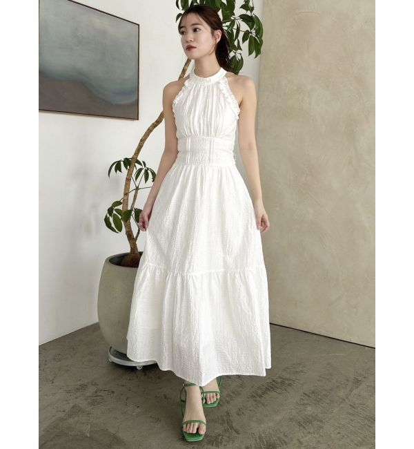 dazzlin「【再生産】アメスリフリルシェイプワンピース」|ワンピース|